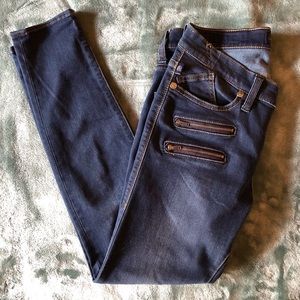 Rock & Republic Kashmiere Skinny Jeans, EC, Size 8